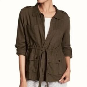 Anthropologie Sanctuary Safari Explorer Sienna Brown Jacket Womens Small